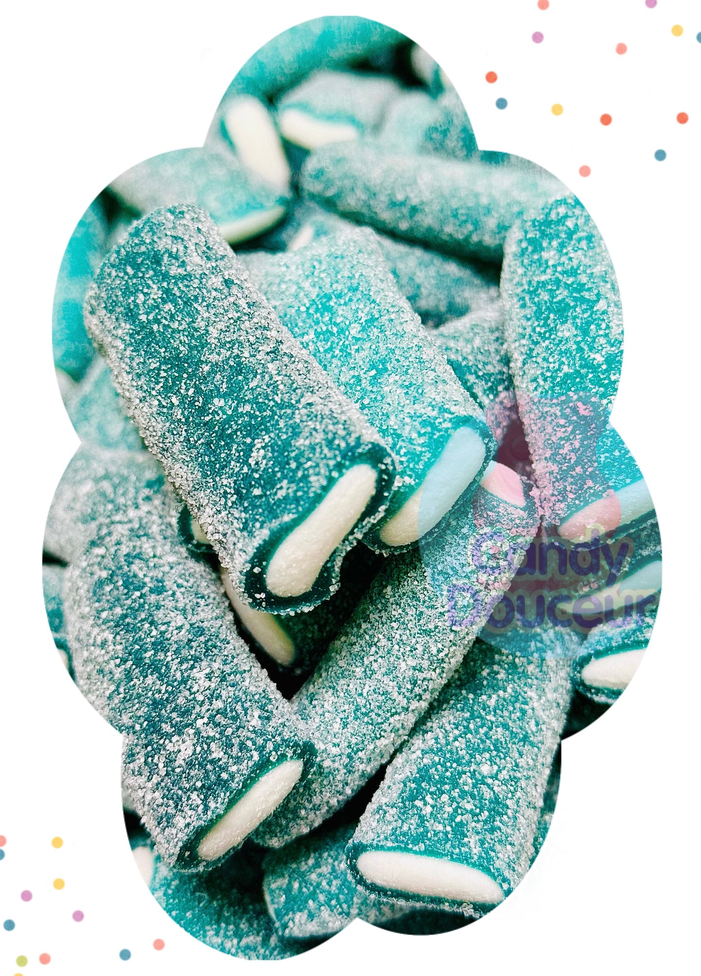 Mega tubes Framboise 100g