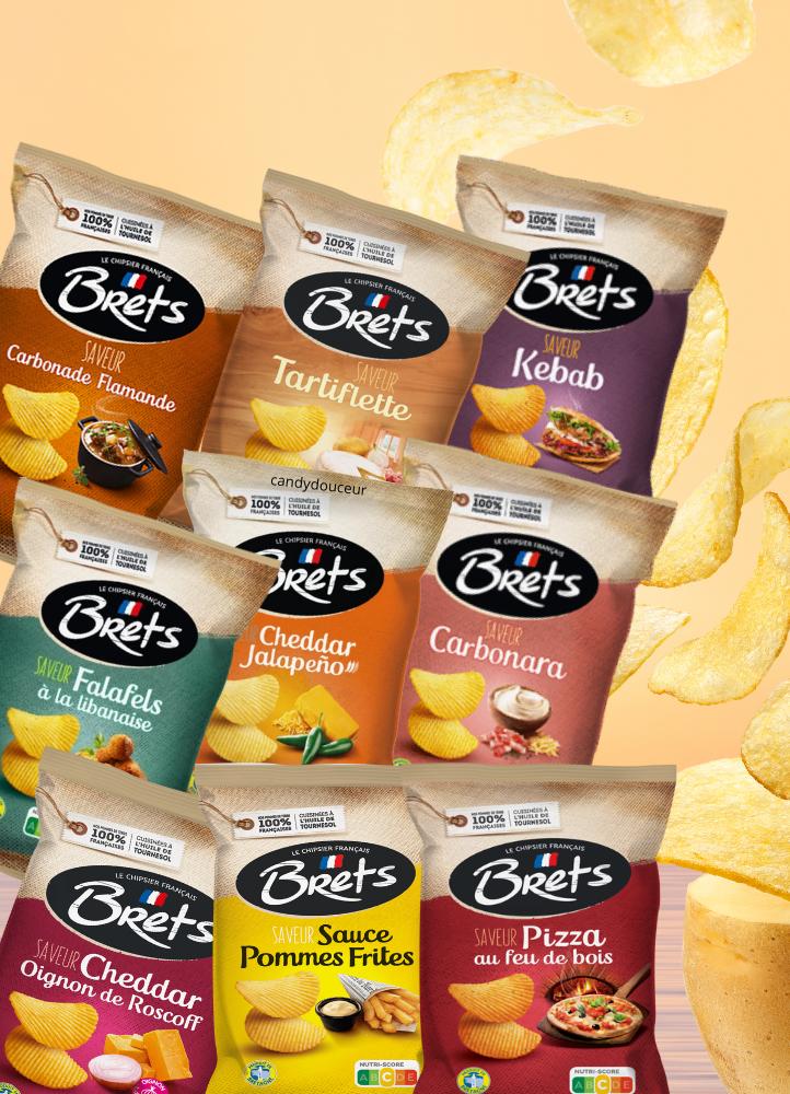 Pack Chips Bret’s - Sélection Mystère (9 saveurs)