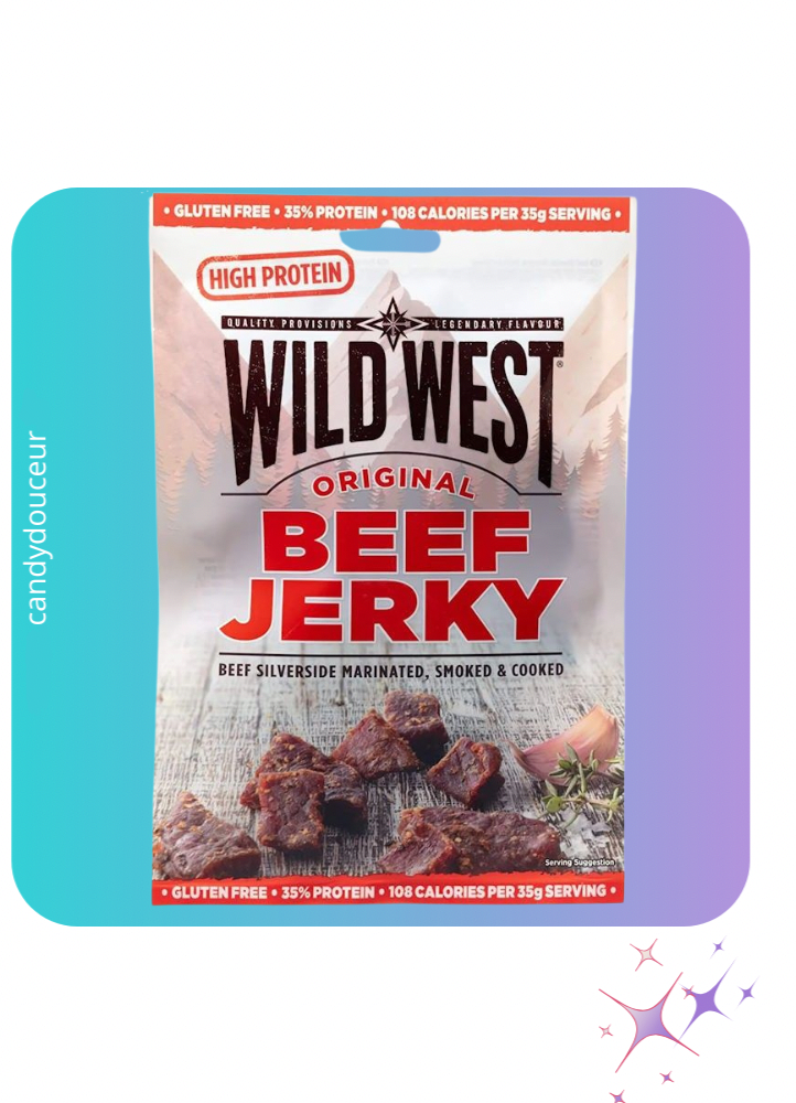 Viande séchée de bœuf Wild West Original Beef Jerky