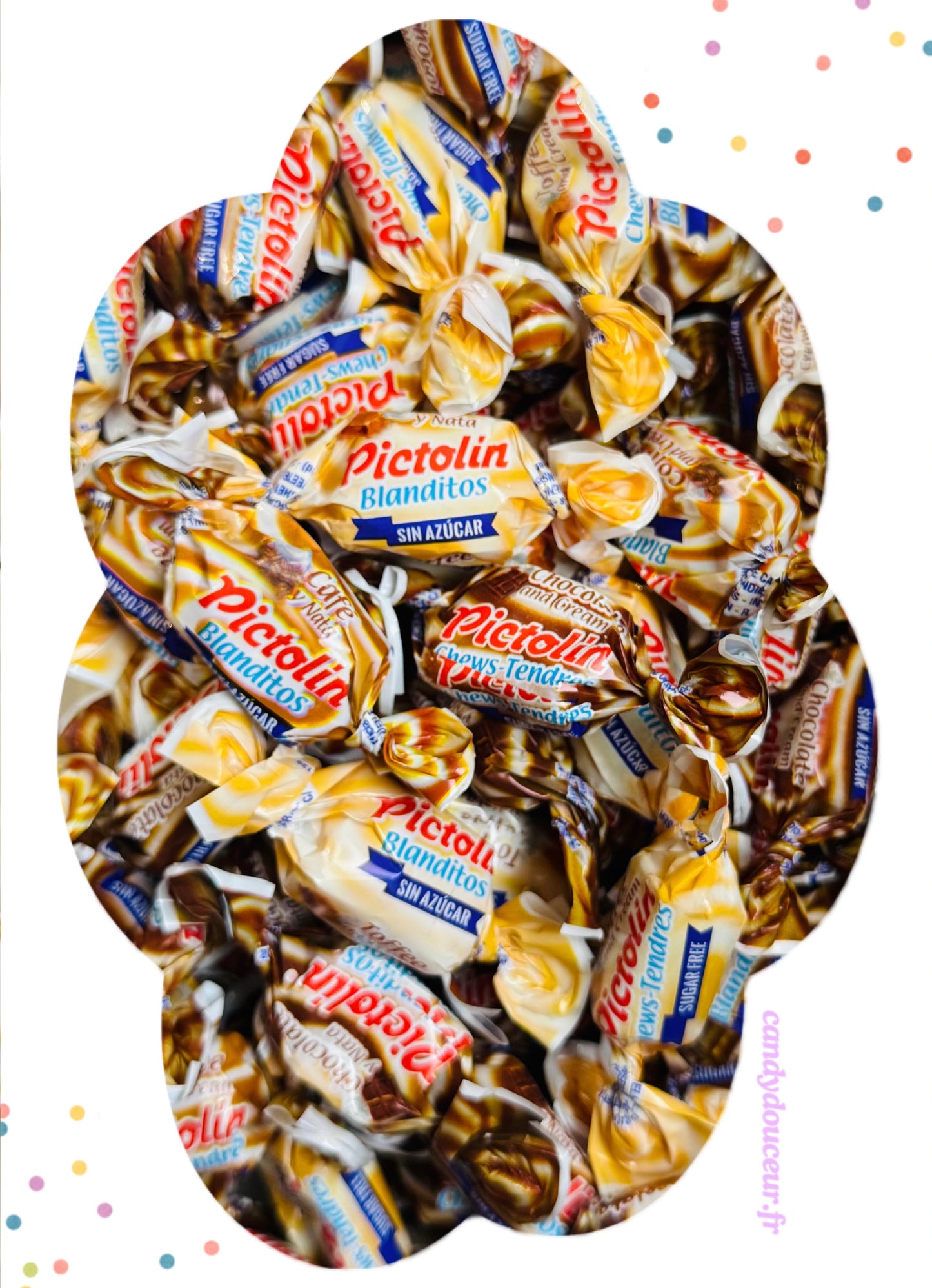 Pictolin Blanditos Café/Crème/Caramel/Chocolat (sans sucre) 100g