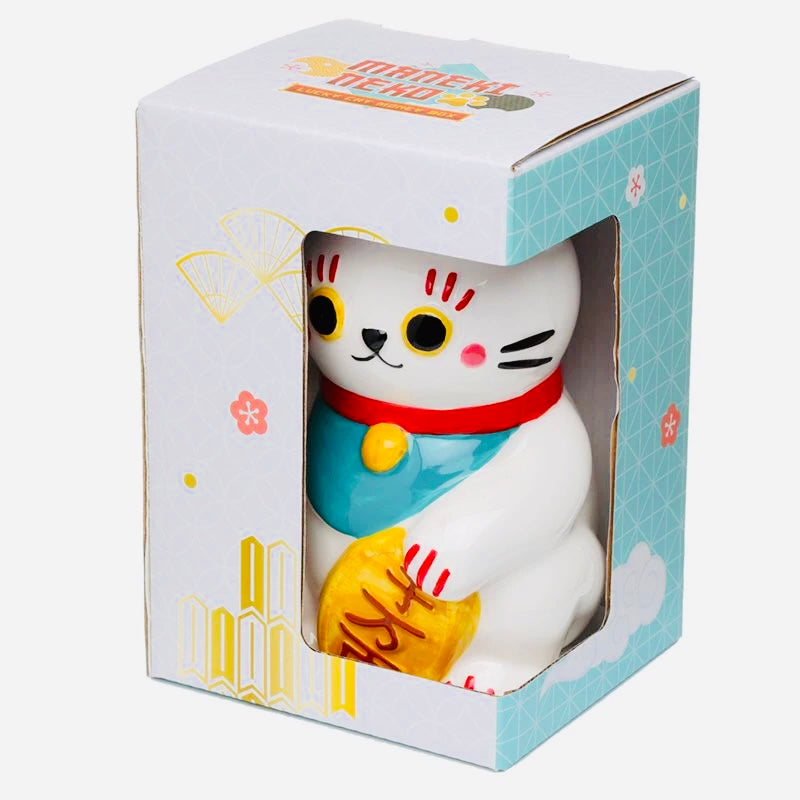 Tirelire Maneki Neko Chat Porte-Bonheur Puckator