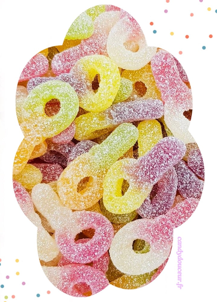 Tétines Citriques Fruits 100g