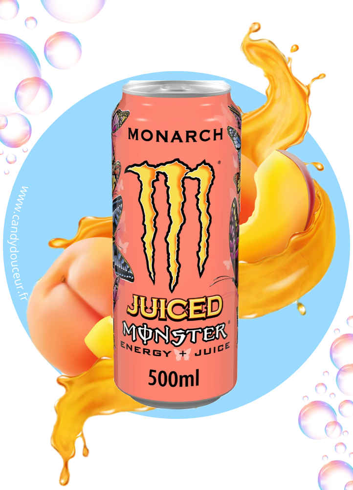 Monster Energy Monarch Pêche Nectarine