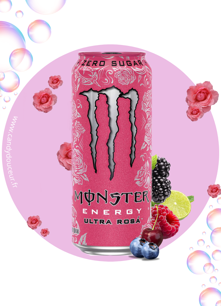 Monster Energy Ultra Rosa