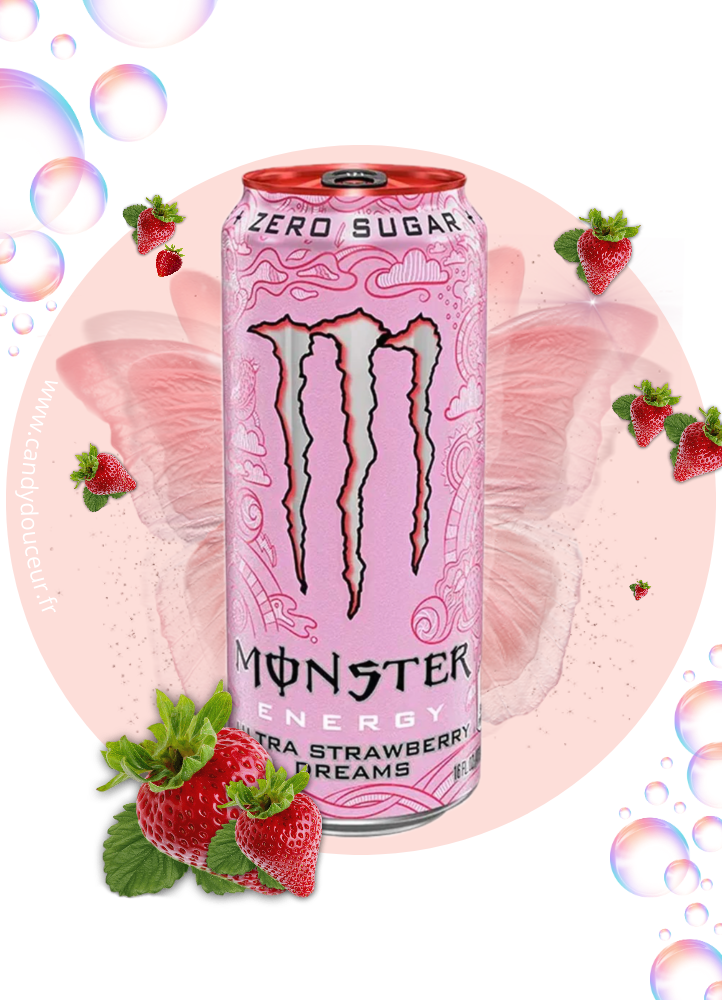 Monster Energy Ultra Strawberry Dreams