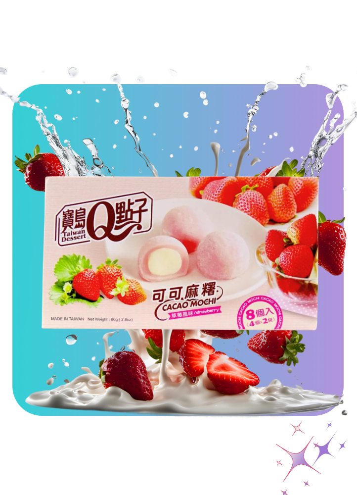 Mochi Fraise (une boîte)