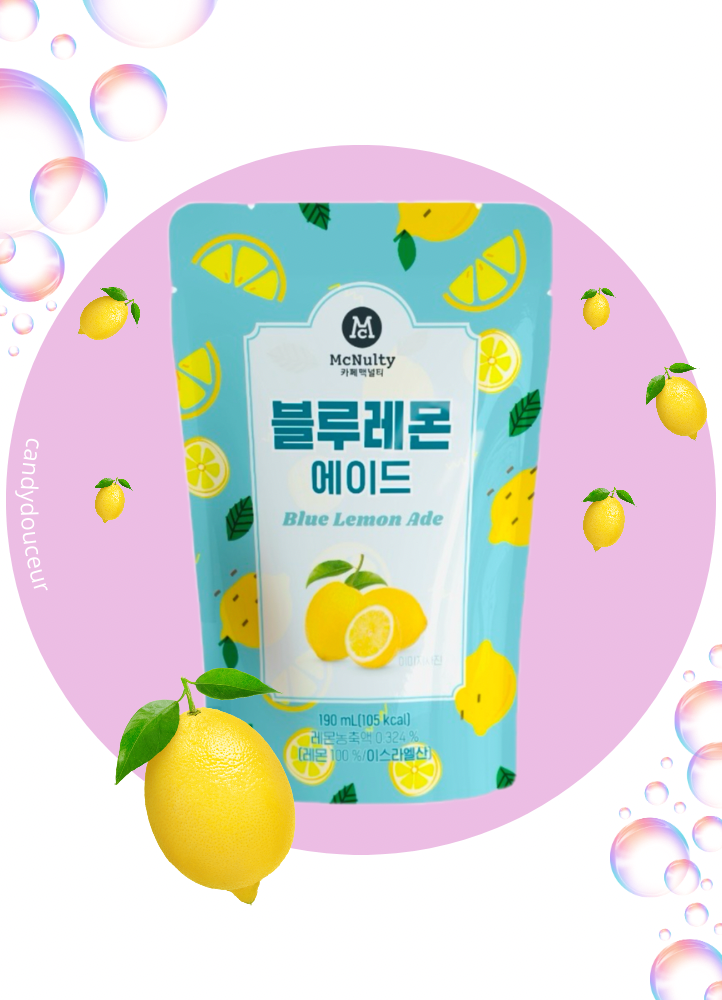 Anti-Gaspi Pouch Drink Blue Lemon Ade (DDM Dépassée)