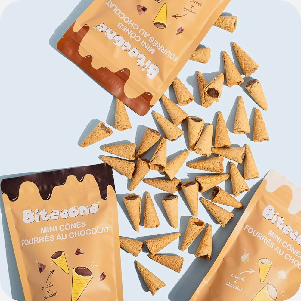 Bitecone Cônes Chocolat Blanc