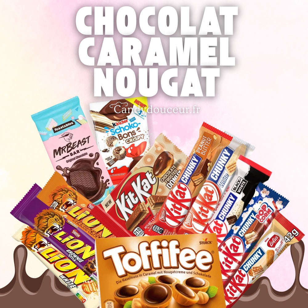 Chocolat/Nougat/Caramel🍫