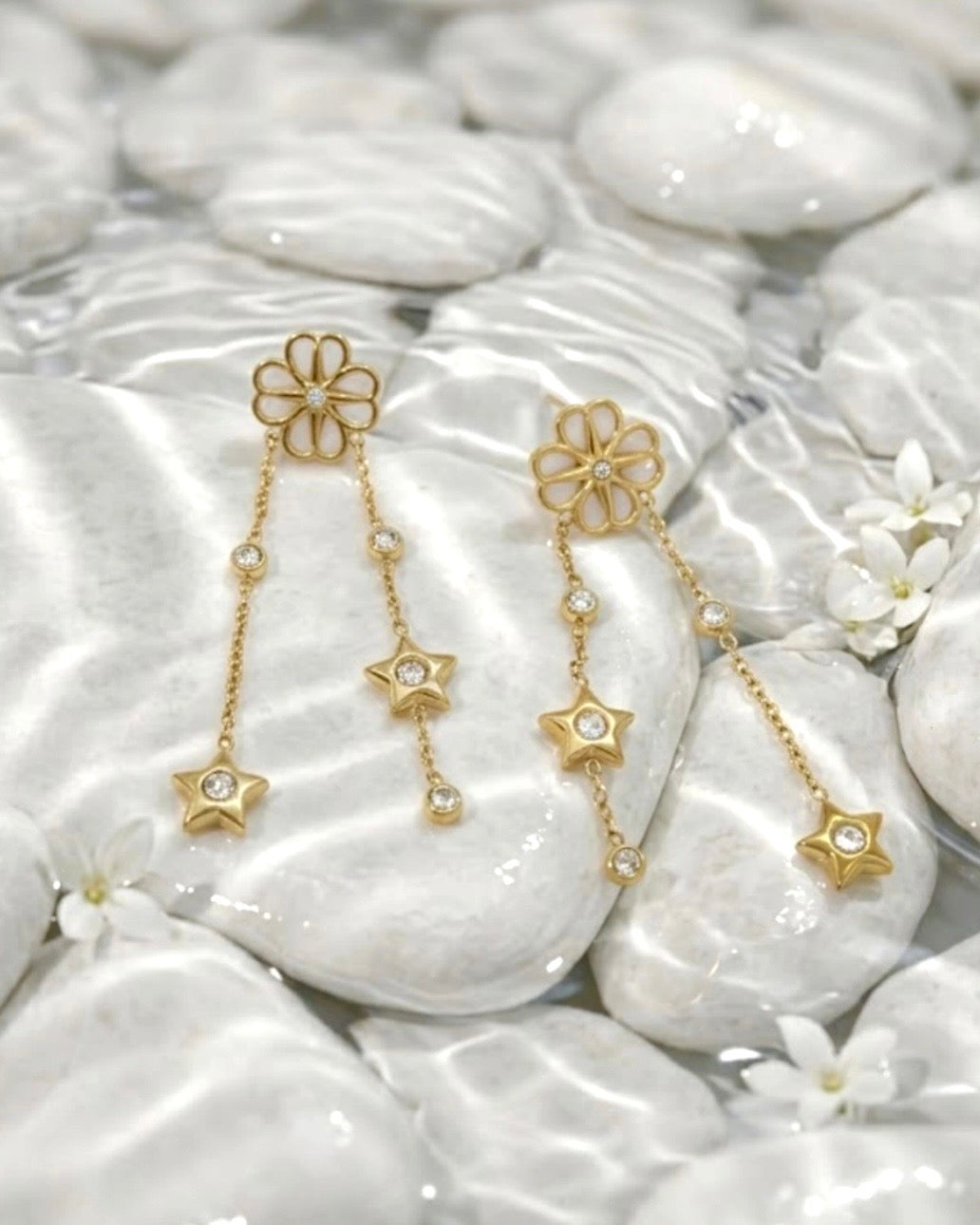 Boucles D’oreilles Faustine - Acier Inoxydable