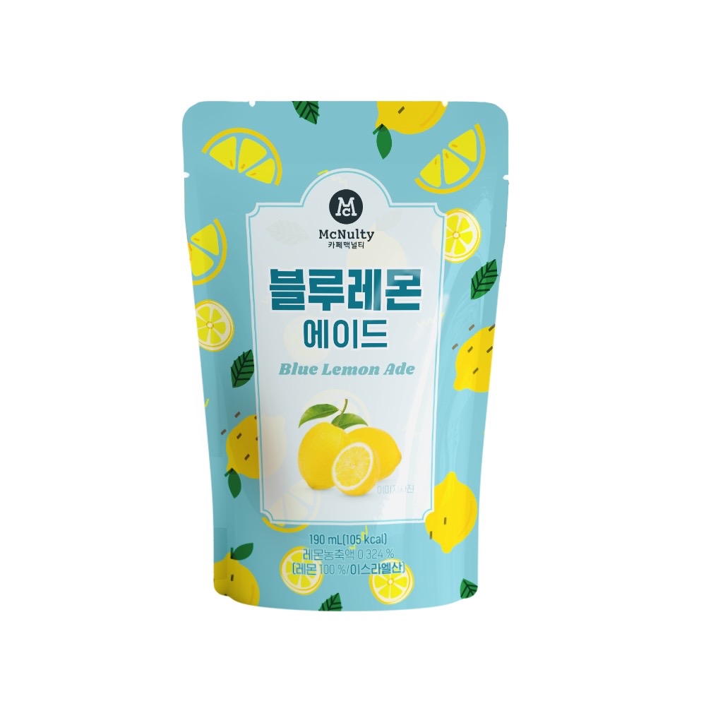 Pouch Drink Blue Lemon Ade 190ml (unité)