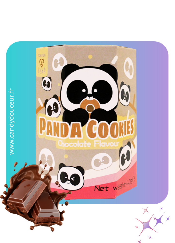 Panda Cookies Chocolat (une boîte)