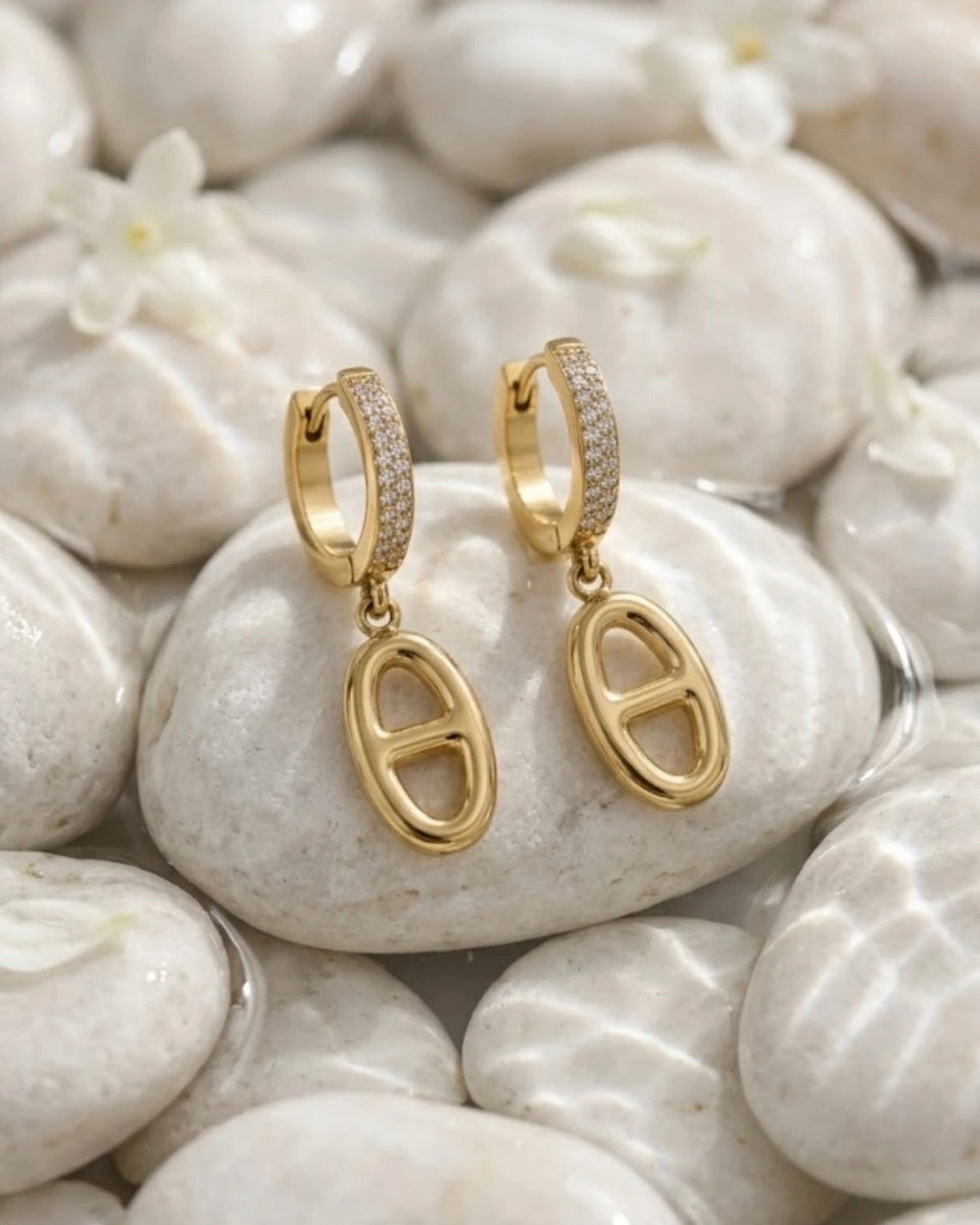 Boucles D’oreilles Lou - Acier Inoxydable