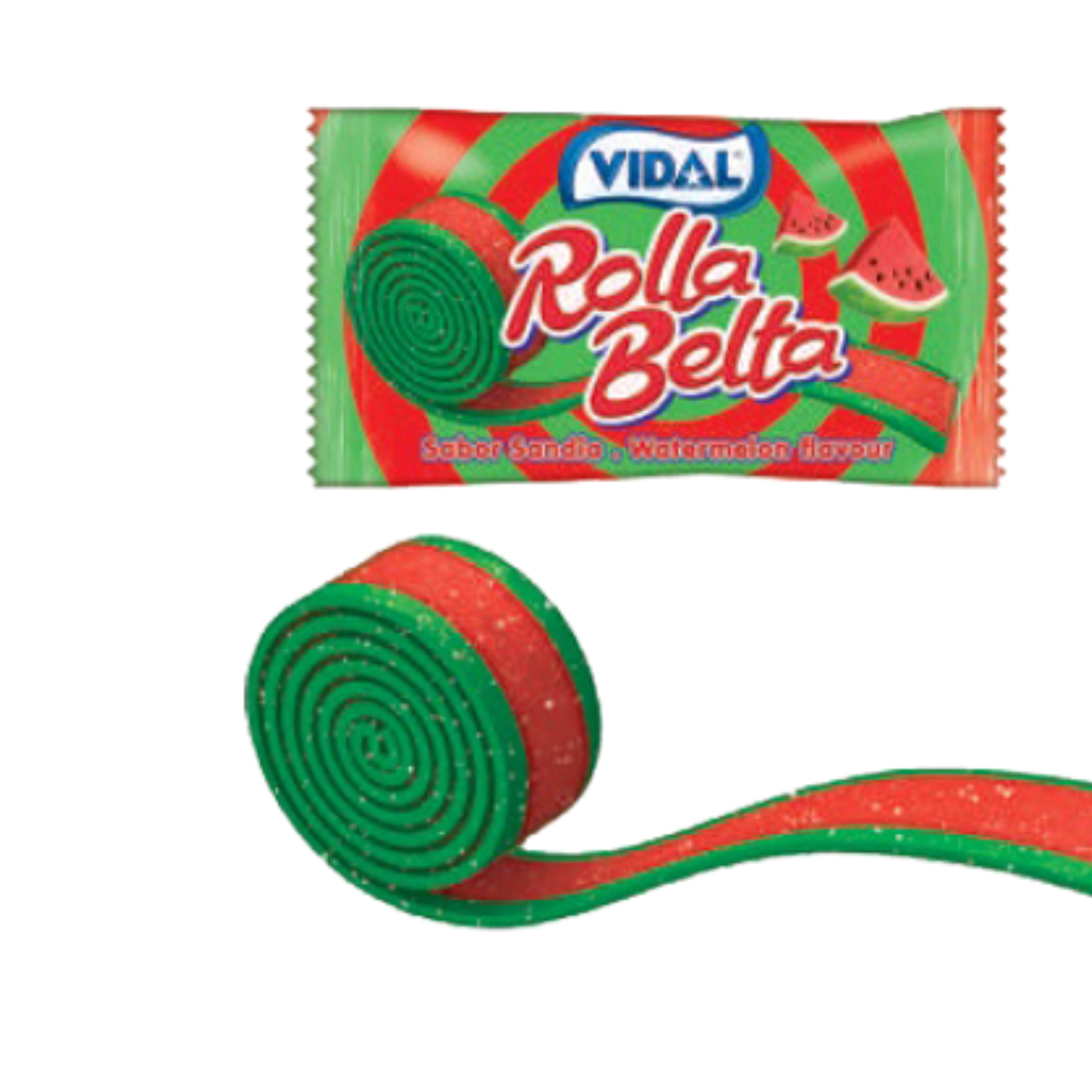 Rolla belta Pastèque 60cm (unité) – Candy Douceur