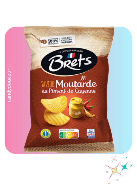 Chips Brets Moutarde Piment de Cayenne