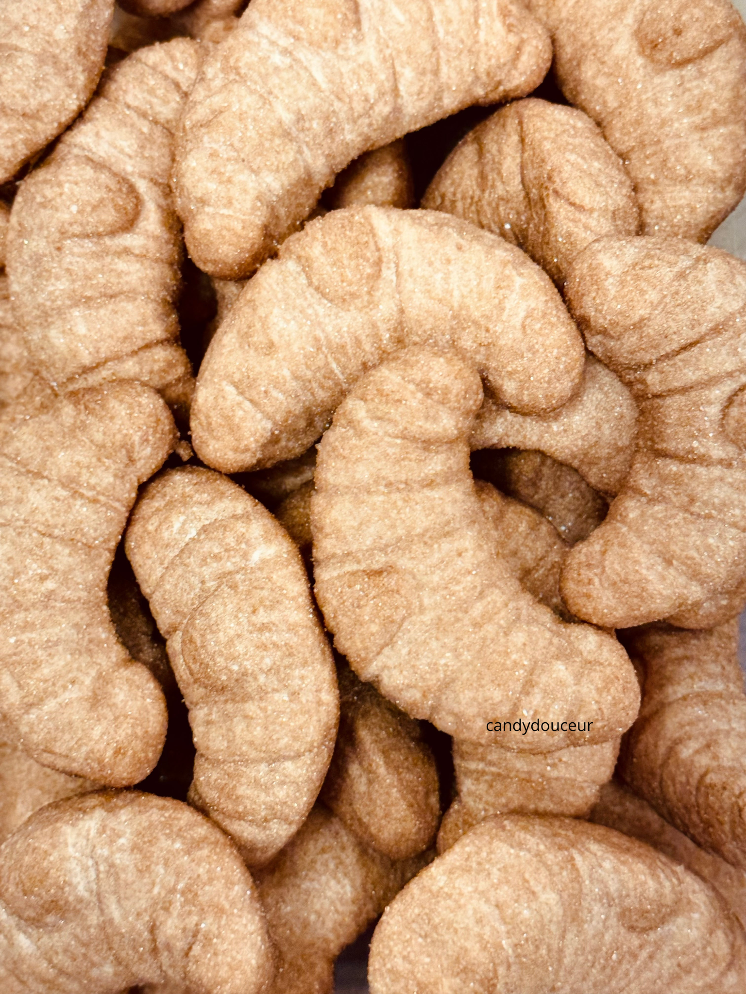 Marshmallow Croissants Fourrés Chocolat 50g