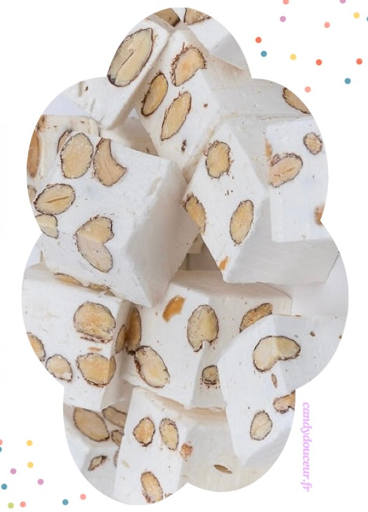 Nougat Blanc aux Amandes 100g