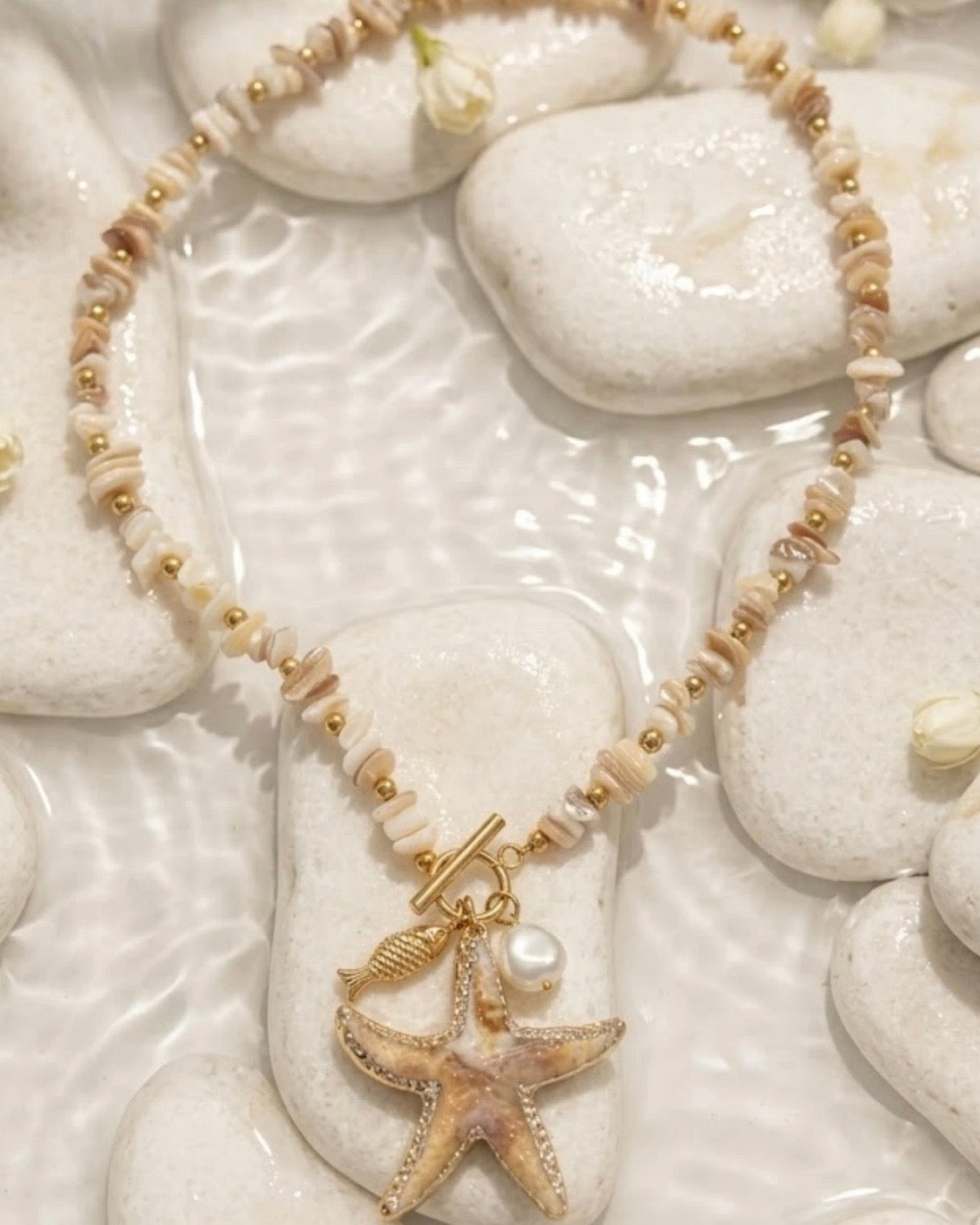 Collier Iris - Acier Inoxydable
