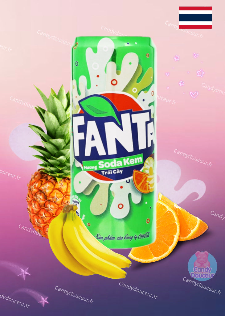 Fanta Thaïlandais Huöng Soda Kem Trái Cây (unité)