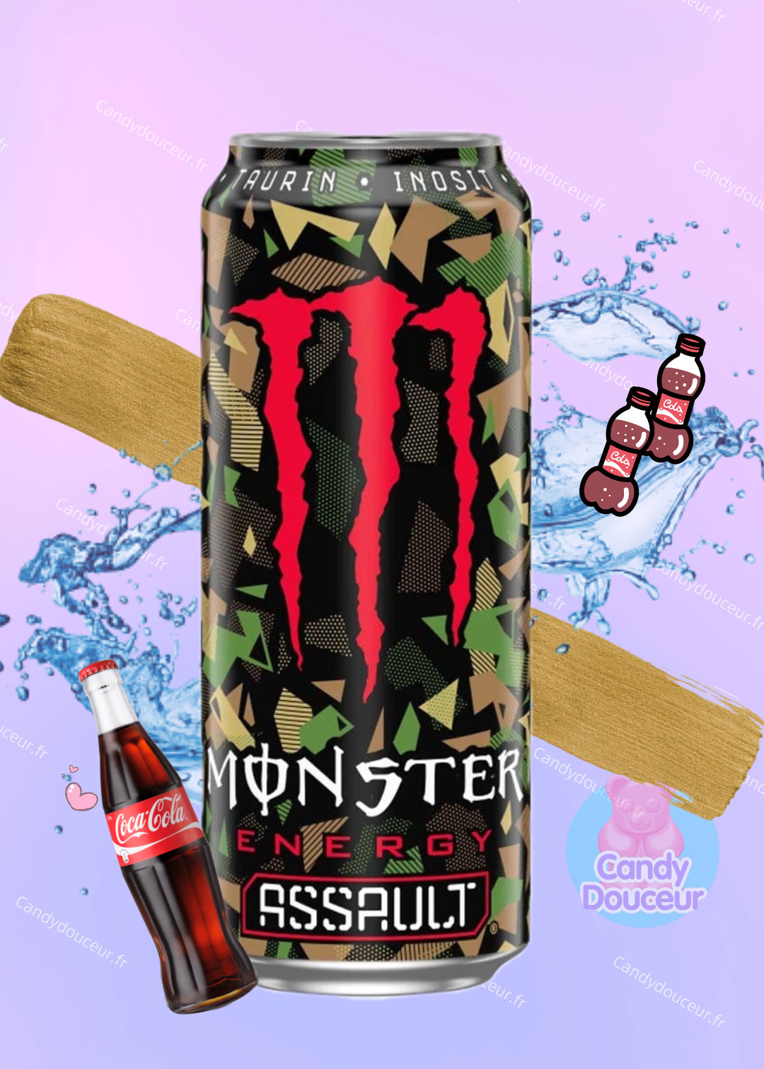 Monster Super Cola Assault 500ml (unité)