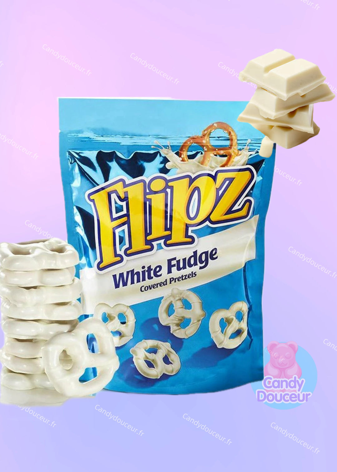 Flipz White Fudge (un sachet)