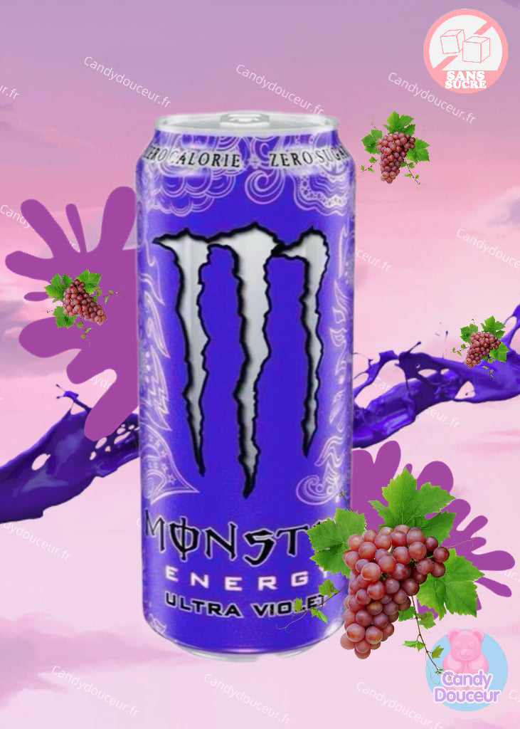 Monster Ultra Violet 500ml (unité)