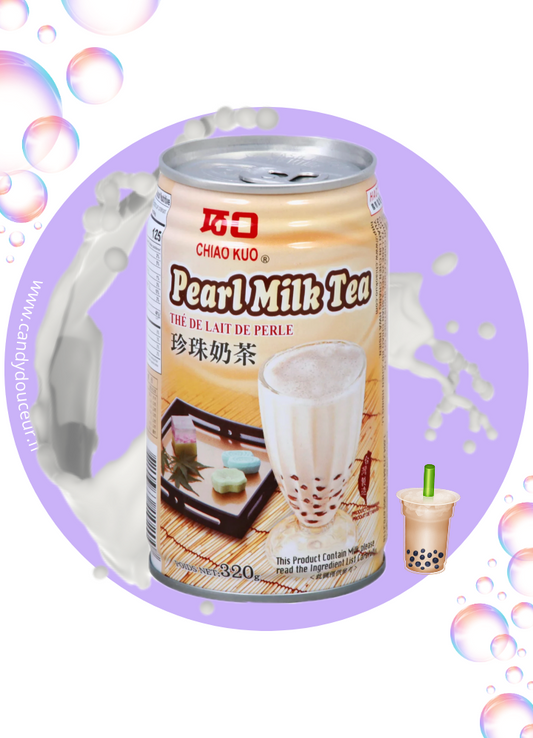 Bubble Tea au Lait et Perles de Tapioca