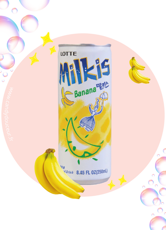 Milkis Milkshake Banane Pétillant