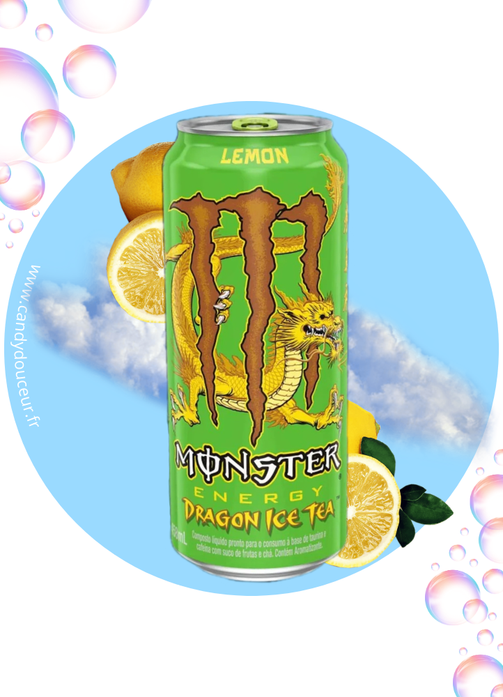 Monster Dragon Ice Tea Lemon