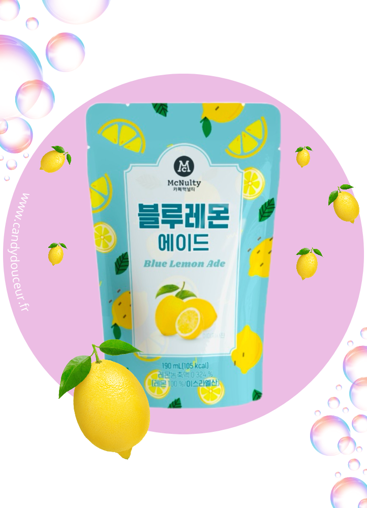 Pouch Drink Blue Lemon Ade