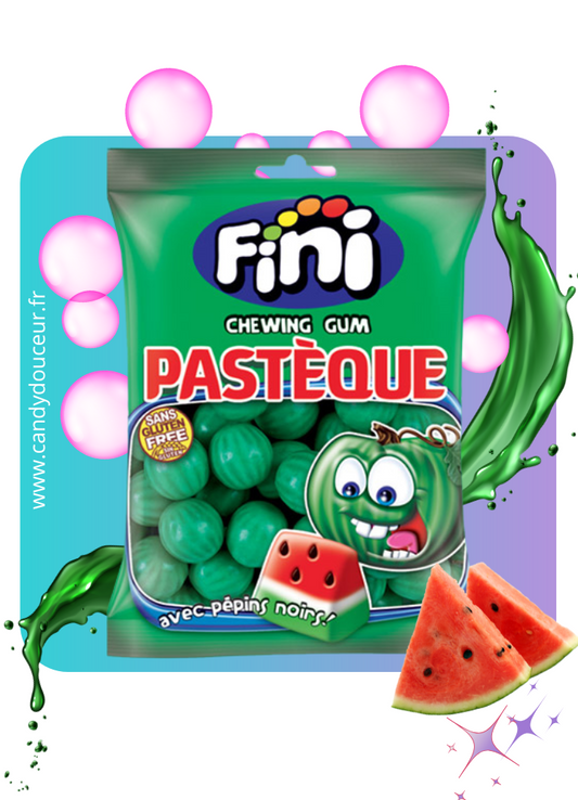 Chewing-gum Pastèque Fini (un sachet)