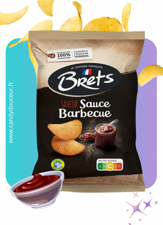 Chips Brets Sauce Barbecue