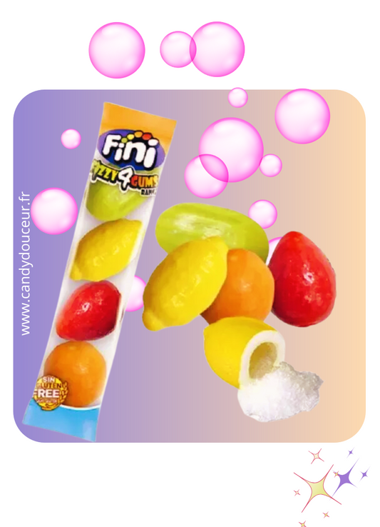 Fizzy Macédoine 4 gums