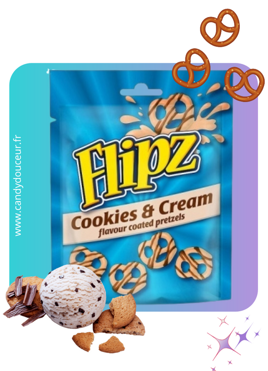 Flipz Cookies & Cream