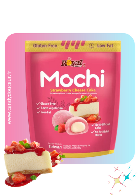 Mochi Cheesecake Fraise (unité)