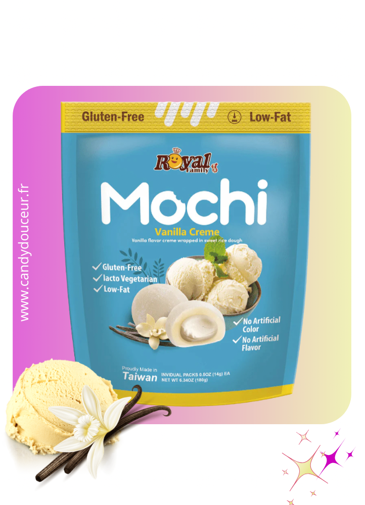 Mochi Vanille Crème (unité)