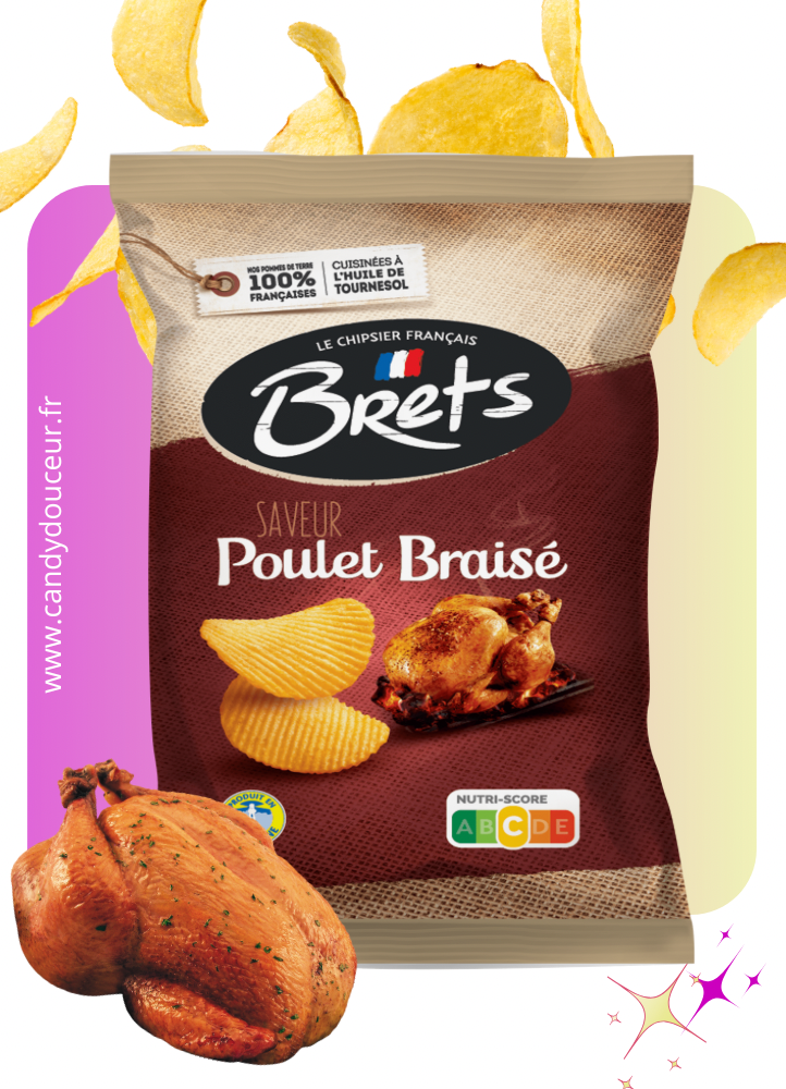 Chips Brets Poulet Braisé