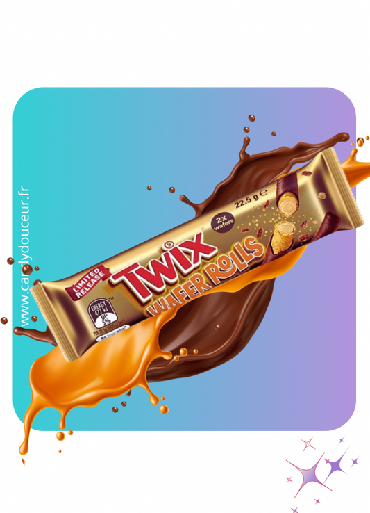 Twix Wafer Rolls (Lot de 2)