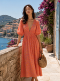 Robe Romy - Imprimé Léopard Gaze de Cotton