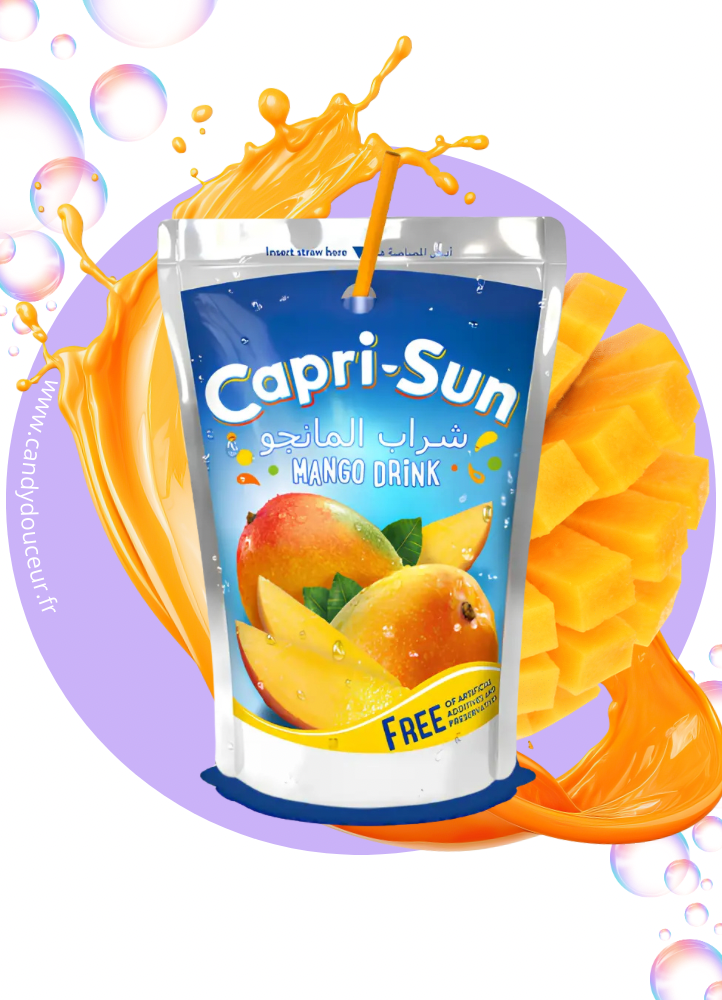Anti-Gaspi Capri-Sun Mangue (DDM Dépassée)