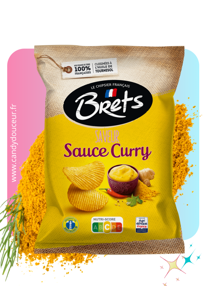 Chips Brets Curry – Candy Douceur