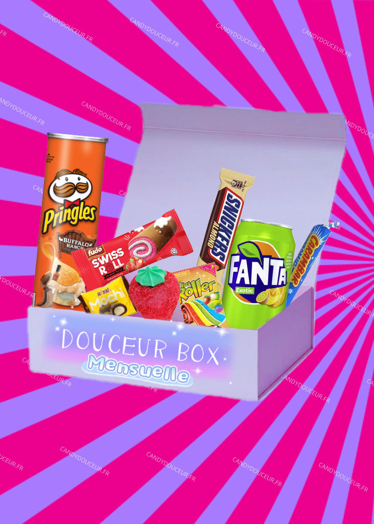 Douceur Box Mensuelle - Abonnement 1 mois (Point Relay)