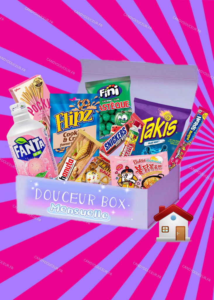 Douceur Box Mensuelle - Abonnement 1 mois (HOME)