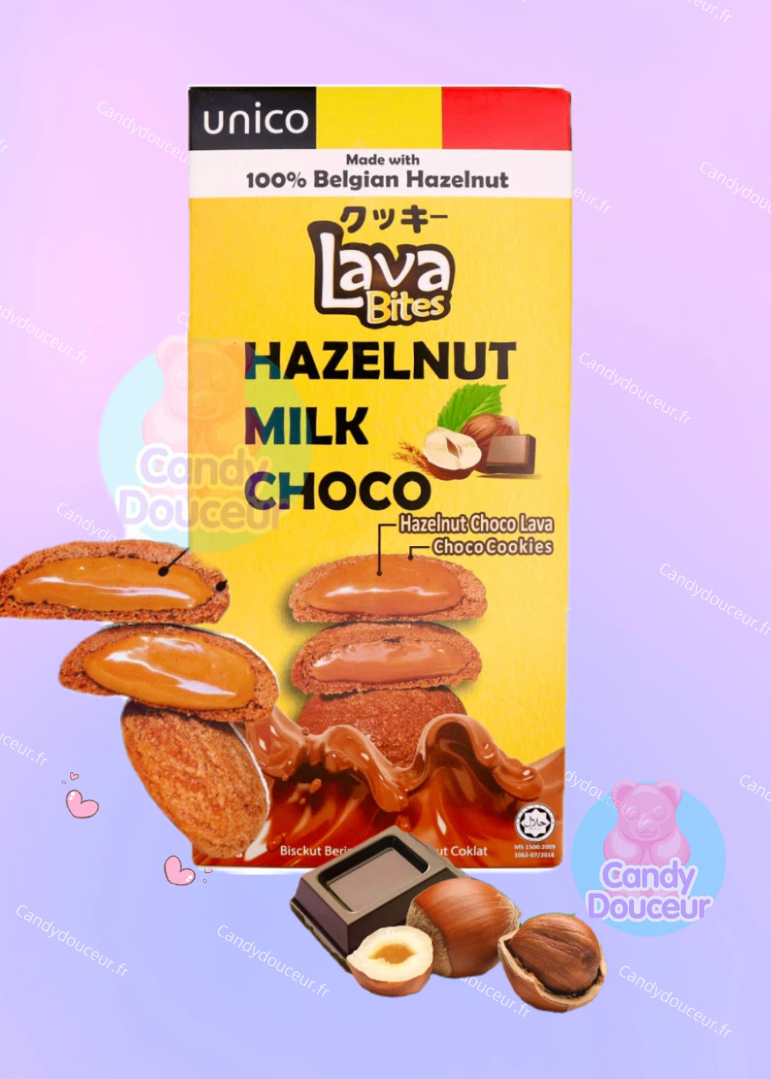 Lava Cookie Noisettes (un sachet)