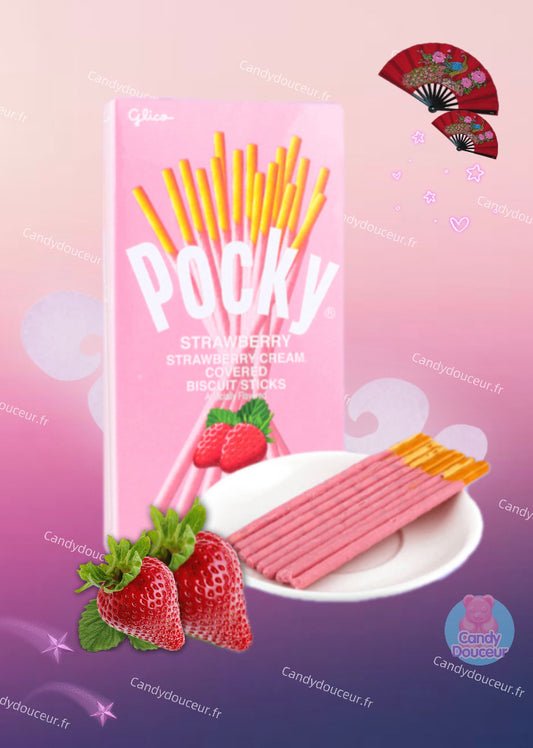 Pocky Fraise (une boîte)