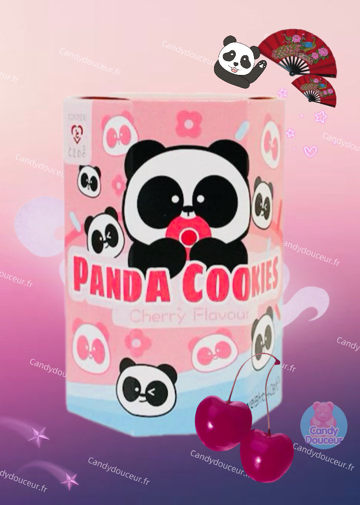 Panda Cookies Cerise (une boîte)