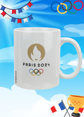 Mug Officiel Logo JO Paris 2024 – Produit Certifié