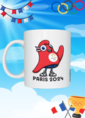 Mug Officiel Mascotte JO Paris 2024 – Produit Certifié