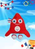 Peluche Mascotte Officielle 25cm JO Paris 2024 - Produit Certifié