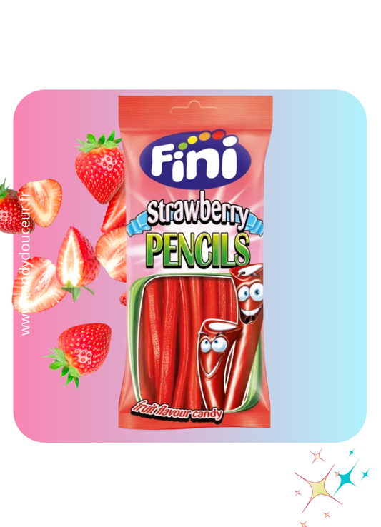 Bâtons fraise Fini (un sachet)